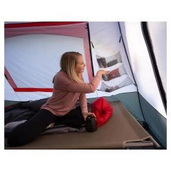 Alps Mountaineering Camp Creek 4-Person Gray/Red -Outdoor World 1930850001 camp creek 4 june 2020 shoot 6 1