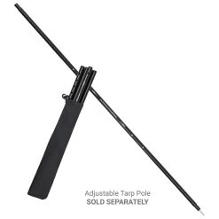 Ultra-Light Tarp Shelter -Outdoor World adjustable tarp pole sold separately