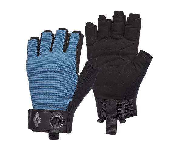 Black Diamond Crag Half-Finger Gloves Astral Blue 3 Black Diamond Crag Half-Finger Gloves Astral Blue