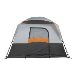 Alps Mountaineering Camp Creek 6-Person Apricot/Charcoal -Outdoor World camp creek 6 2021 front 2