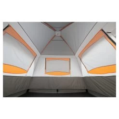 Alps Mountaineering Camp Creek 6-Person Apricot/Charcoal -Outdoor World camp creek 6 2021 interior windows 1
