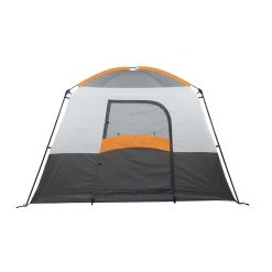 Alps Mountaineering Camp Creek 6-Person Apricot/Charcoal -Outdoor World camp creek 6 2021 no fly front 2