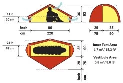 Hilleberg Akto 1 Person Tent -Outdoor World hilleberg akto floor plan