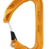 Petzl Ange S Carabiner -Outdoor World petzl ange s carabiner orange