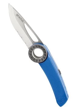 Petzl Spatha Knife -Outdoor World petzl spatha knife blue